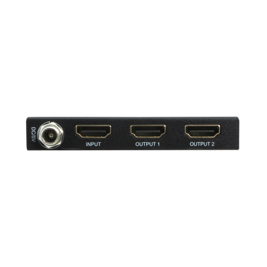 Reliable 4K 60Hz 1x2 HDMI splitter for seamless signal duplication