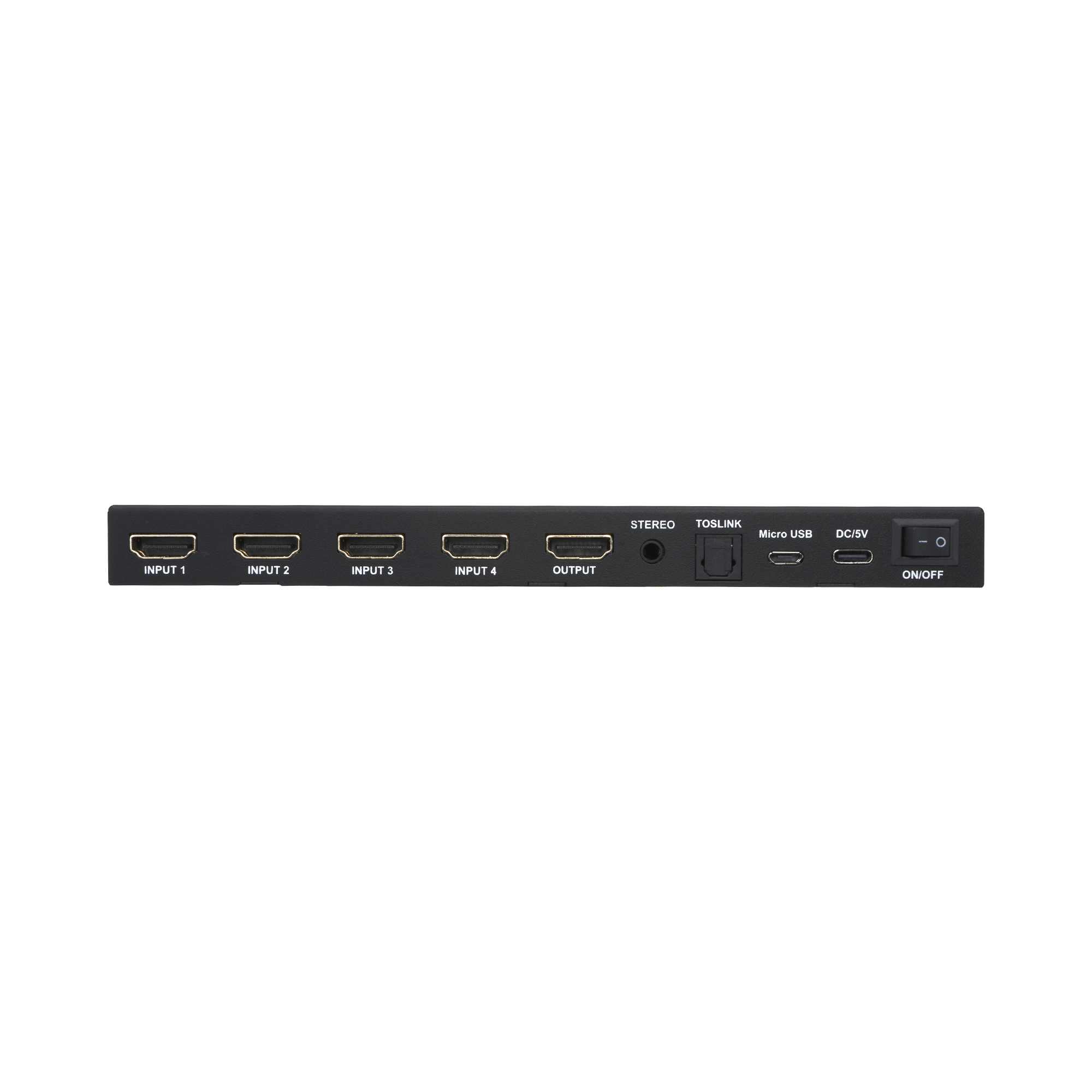 4K HDMI multiviewer and seamless switcher for gaming, media, and security