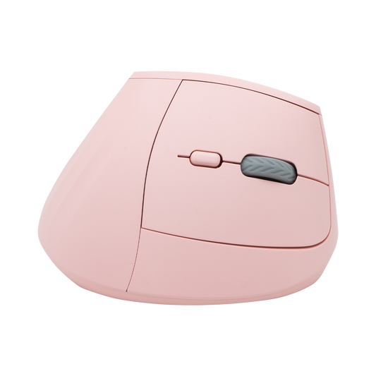 Wireless ergonomic mouse with 5 adjustable DPI settings and multi-device support