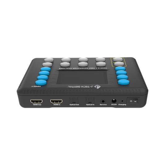 8k 4k hdmi signal generator and analyzer back