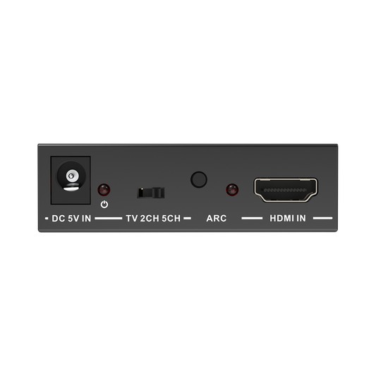4K HDMI audio extractor with EDID modes for seamless audio compatibility