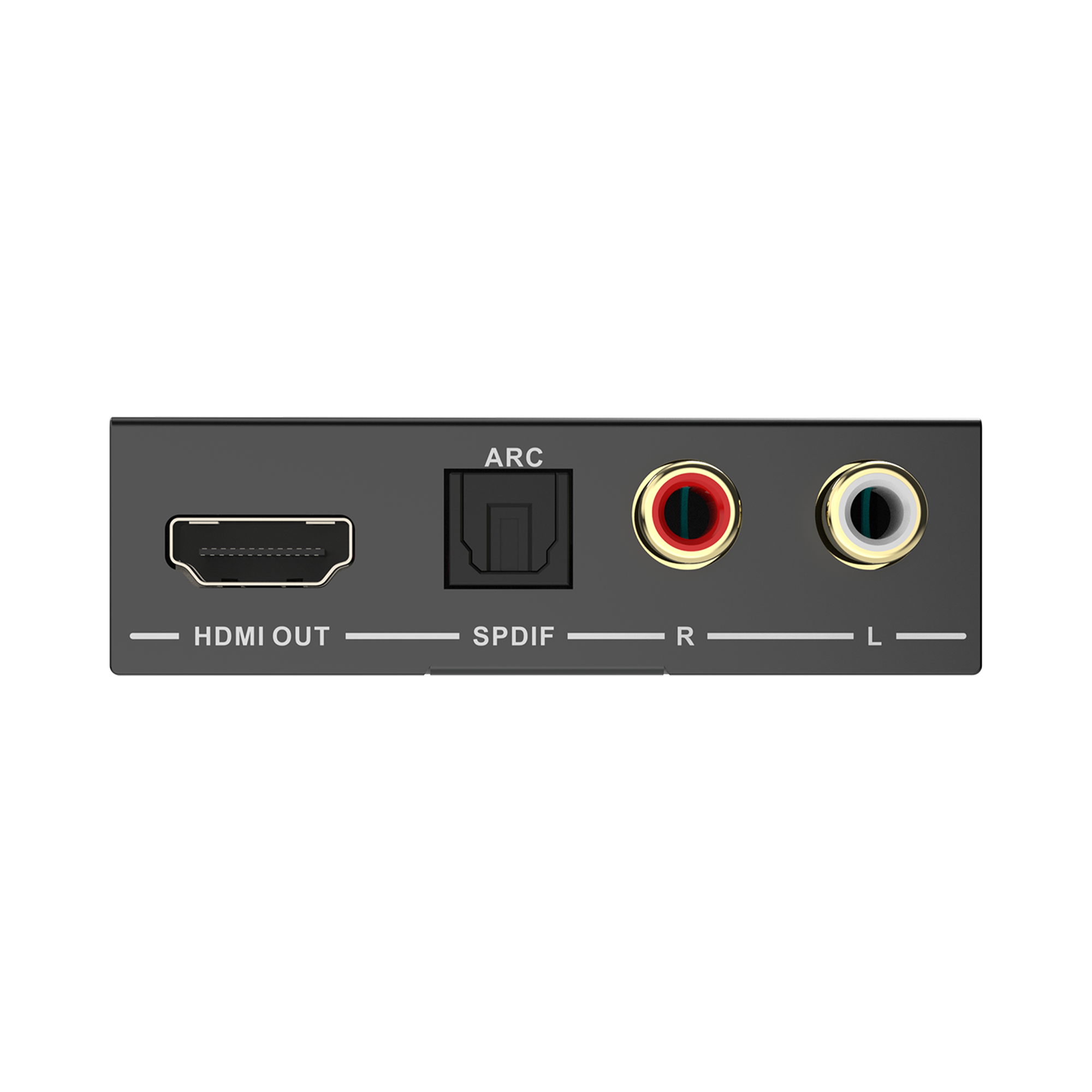 ARC-enabled 4K HDMI audio extractor for smart displays and sound systems