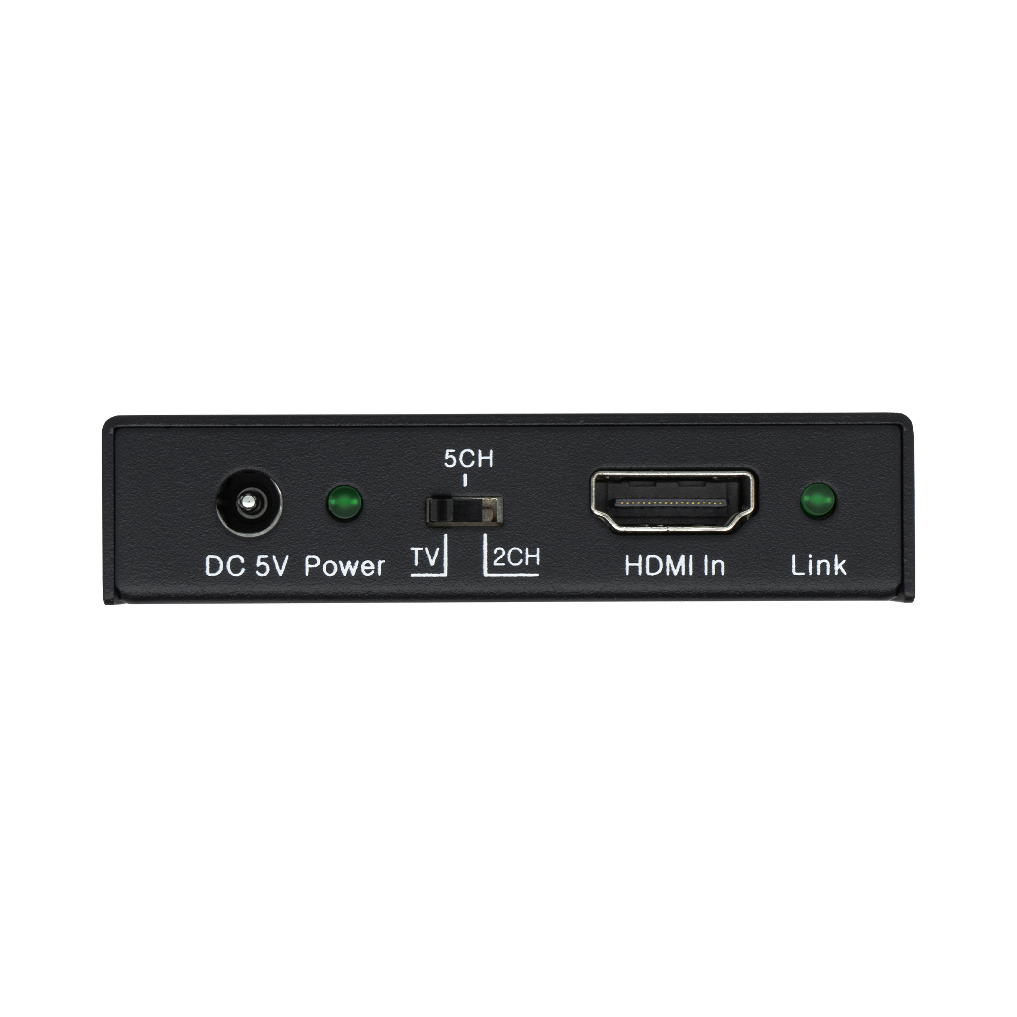 HDMI audio extractor with EDID toggle for audio settings
