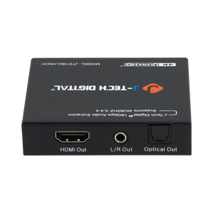 4K 60Hz HDMI Audio Extractor with Optical & 3.5mm Out | JTD18G-H5CH