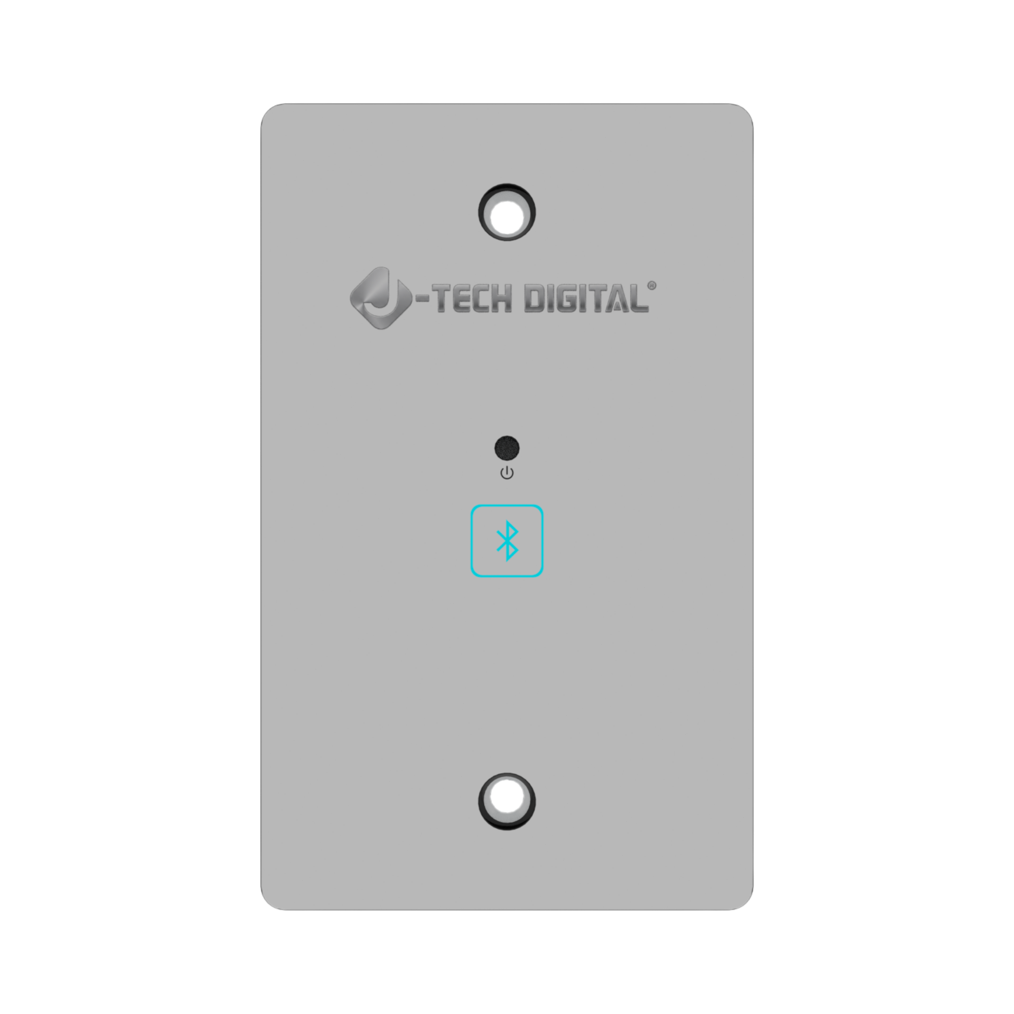 jtd-3321 Single-gang Bluetooth to Dante Converter Wall Plate front view