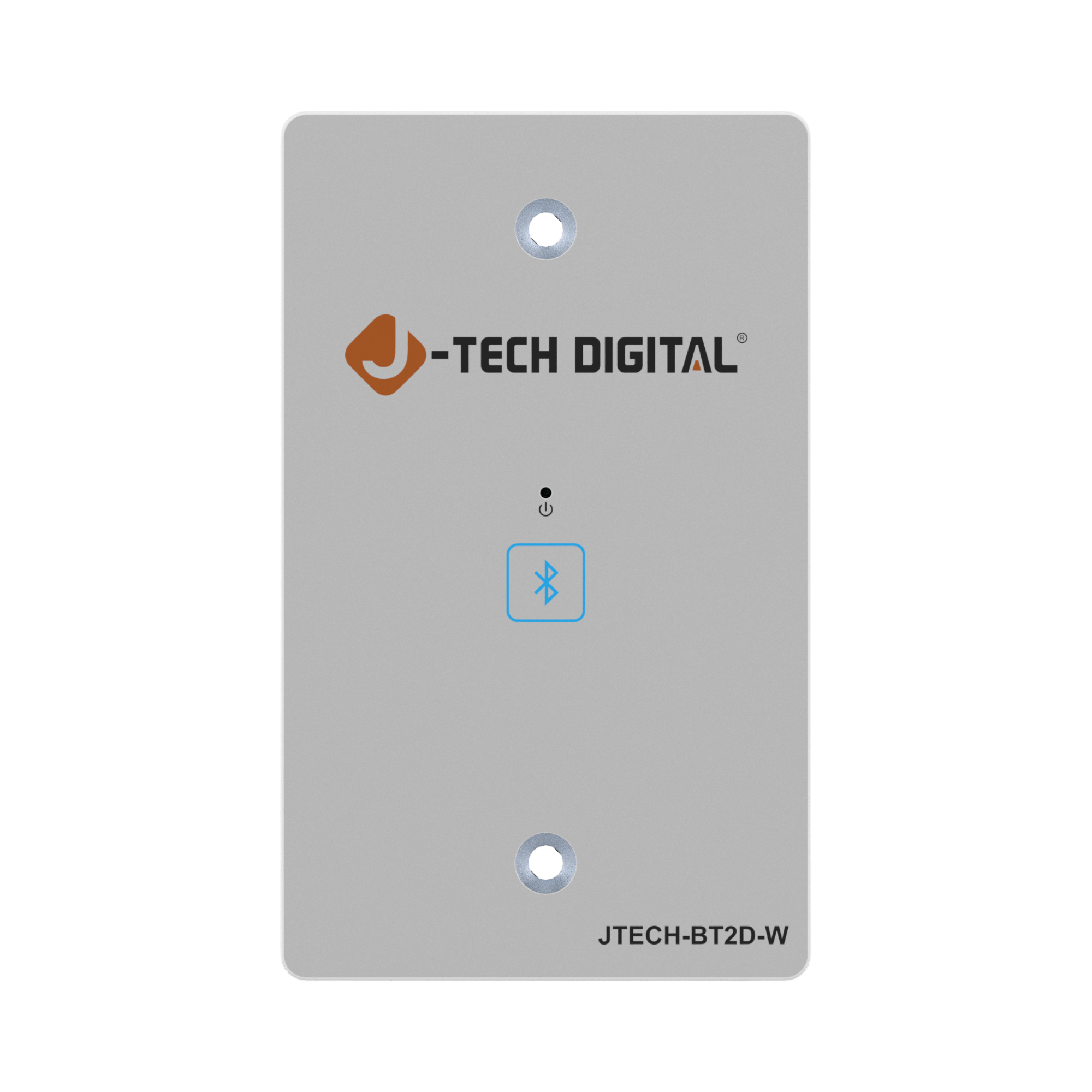 jtd-3321 Single-gang Bluetooth to Dante Converter Wall Plate front view