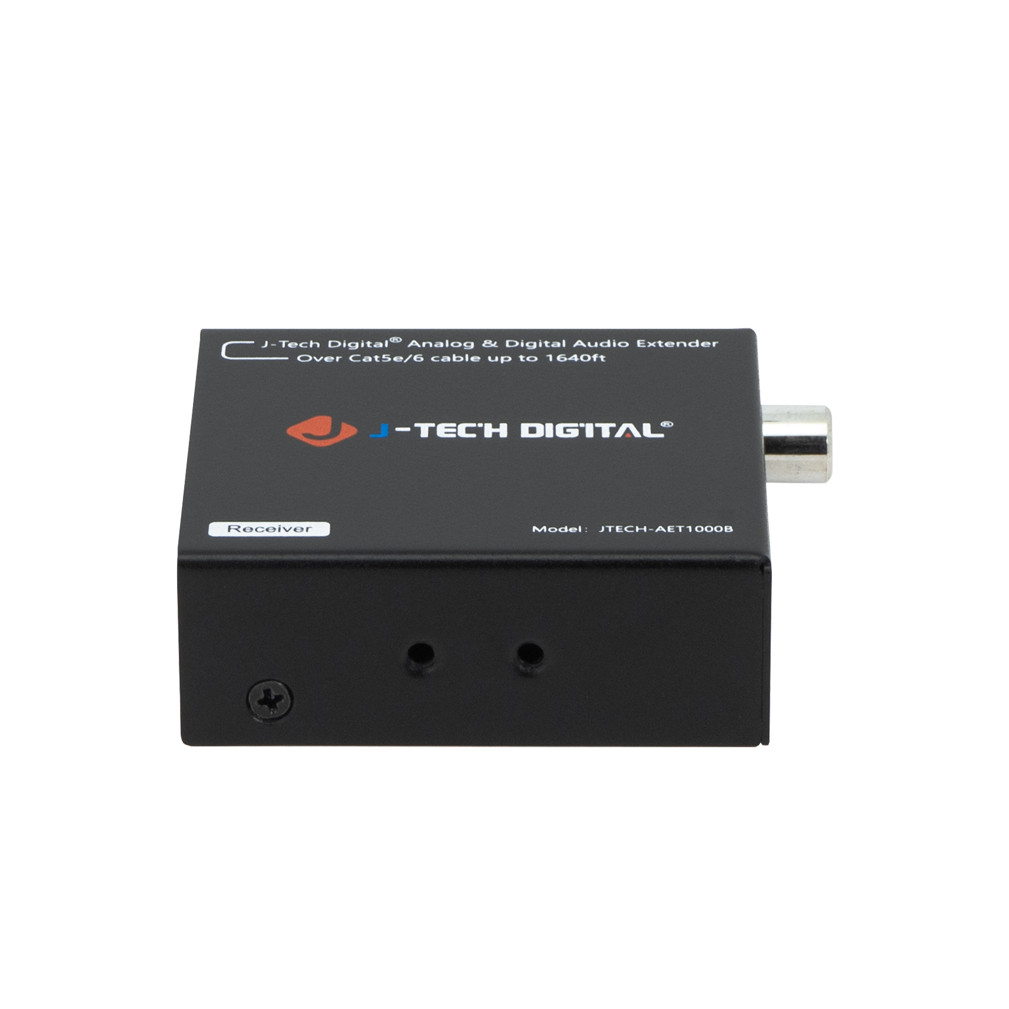 High-Performance Audio Extender – Extends Optical, Coaxial & Analog Signals Up to 1640ft Over Cat5e/6, Power Over Cable (PoC) for Hassle-Free Setup