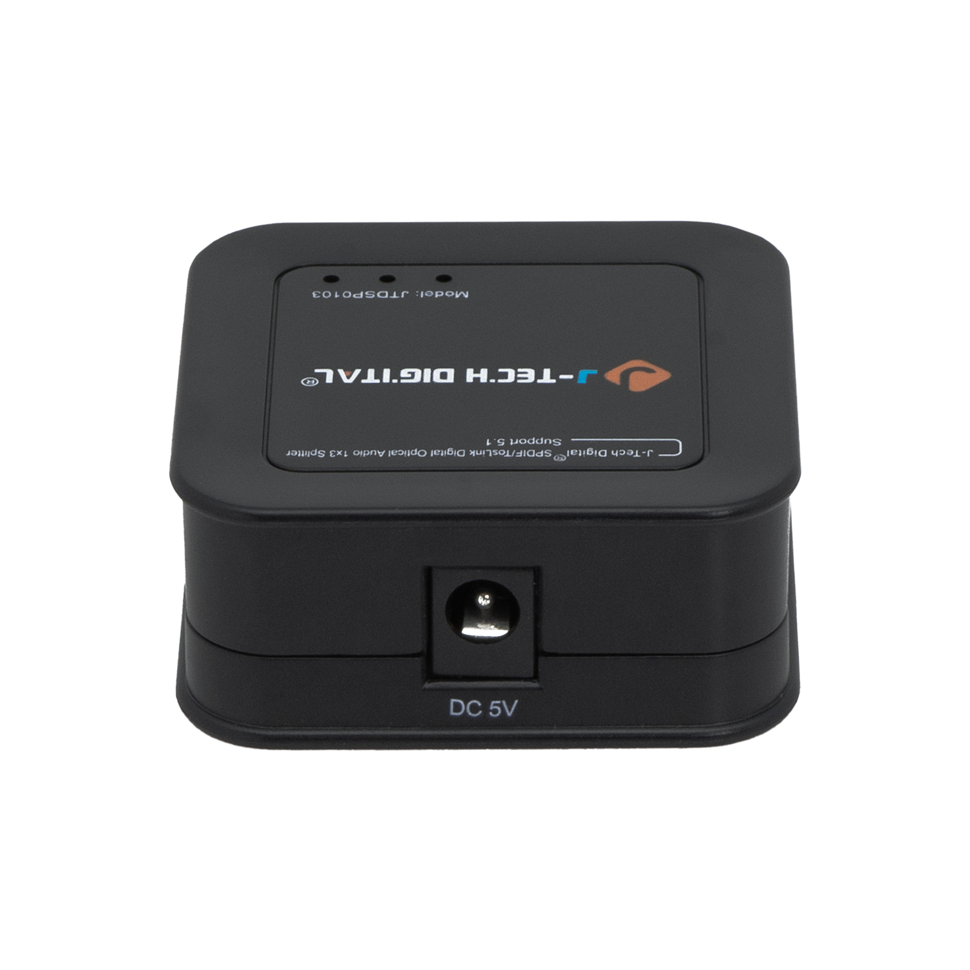 High-quality optical splitter with 1 input and 3 outputs. Supports Dolby Digital & DTS 5.1, ensuring clear, simultaneous audio transmission to multiple devices.