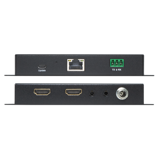 8 HDMI inputs and 16 outputs with audio extraction in HDMI matrix extender.