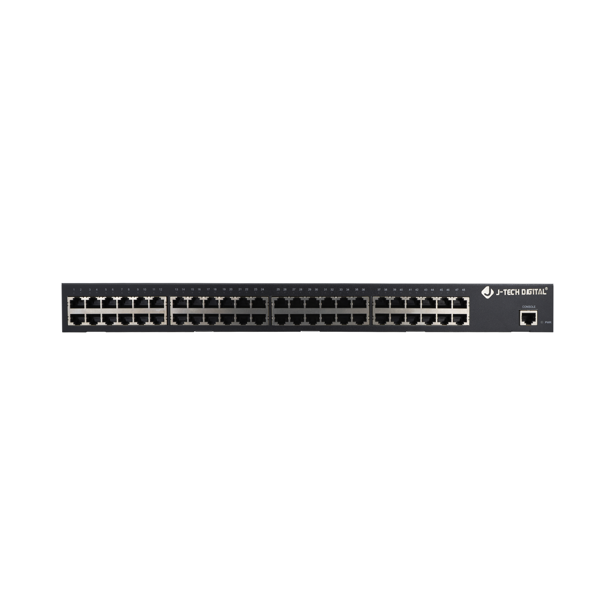 Reliable 48-Port AV Over IP Gigabit Ethernet Switch – Connects 46 Encoders/Decoders, Routes Audio/Video to Displays, Compatible with Control4 & Crestron for Control