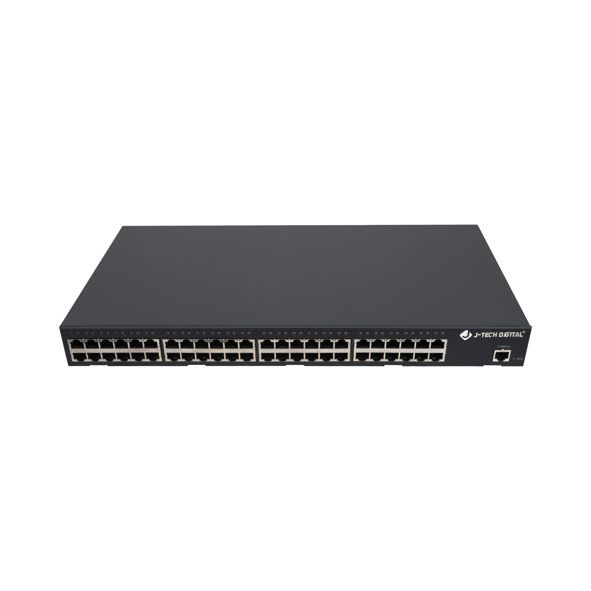 48-Port AV Over IP Gigabit Ethernet Switch, Connect 46 Encoders/Decoders, Route Sources to Displays, Control via App or 3rd Party Systems (Control4, Crestron)