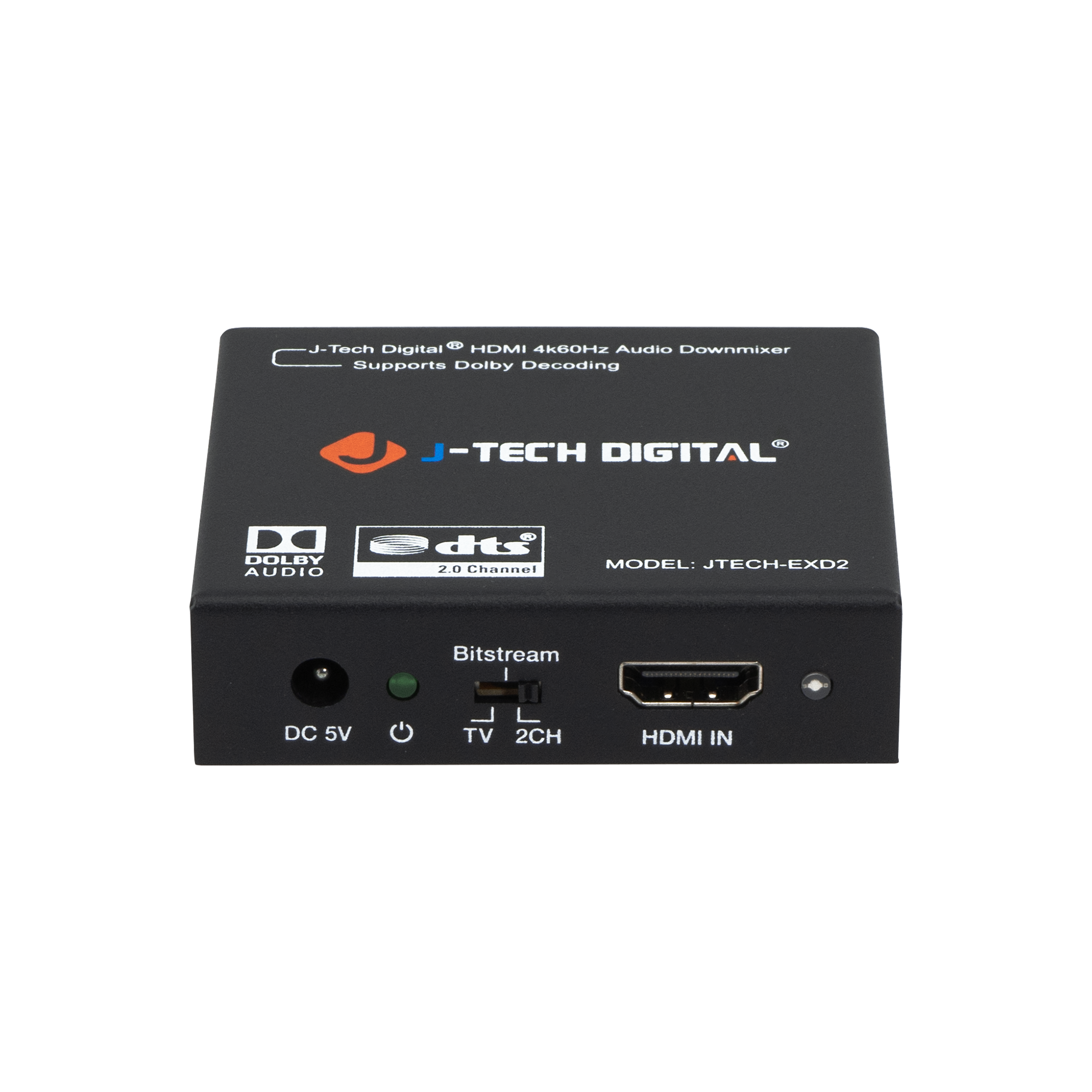 HDMI Audio Extractor – Extracts Audio via SPDIF & RCA, Supports Dolby Digital & DTS, EDID Toggle for 2CH/Bitstream/TV, HDMI 2.0 with CEC.