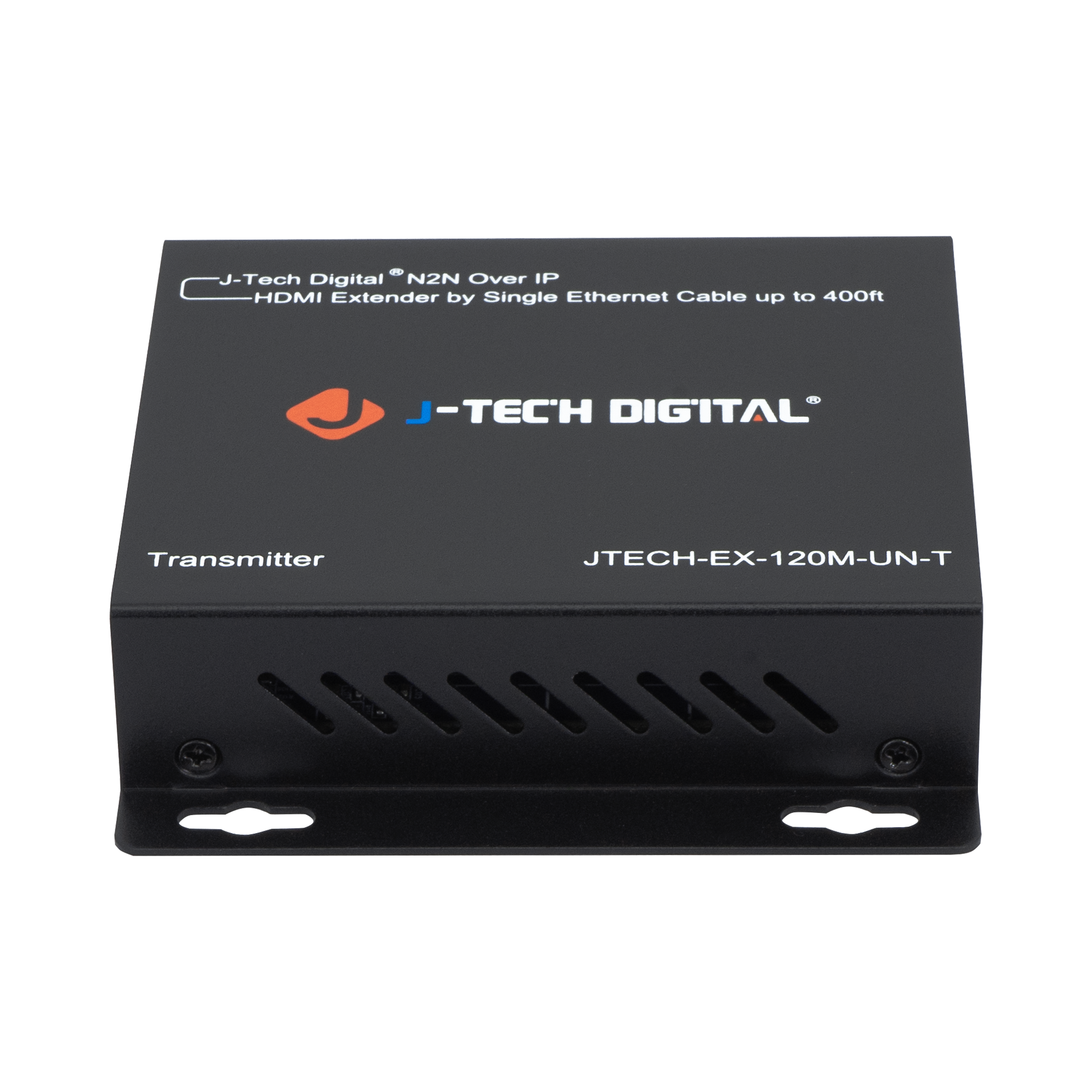 HDMI Extender Balun Transmitter, Extends 1080P HDMI Signal up to 120m, Multiple Setup Options, Works with J-Tech Digital Non-PoE AV Over IP Network Switches