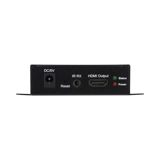 Reliable HDMI Extender Balun – Receiver for 1080P HDMI Signal Extension Up to 120m, Multiple Setup Options, Compatible with J-Tech Digital Non-PoE AV Over IP Switches
