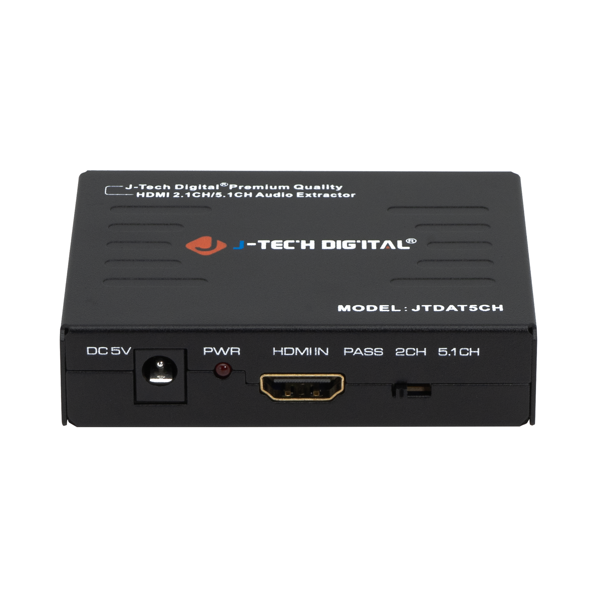 4K HDMI Audio Extractor with Optical and RCA Outputs | JTECH-AT5CH-V2 4K HDMI Audio Extractor with Optical and RCA Outputs | JTECH-AT5CH-V2