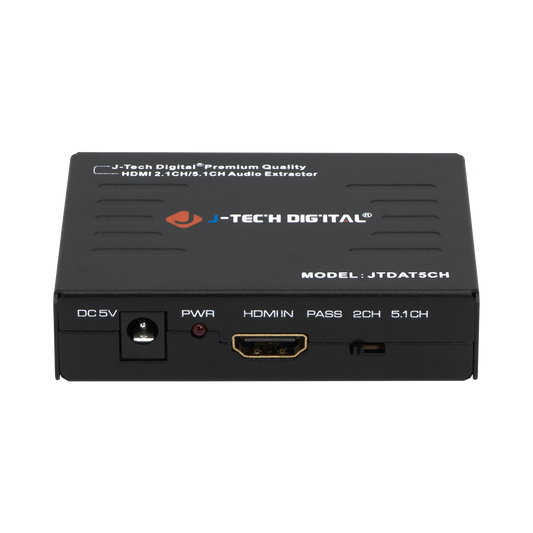 4K 60Hz HDMI Audio Extractor with Optical & 3.5mm Outputs 4K 60Hz HDMI Audio Extractor with Optical & 3.5mm Outputs