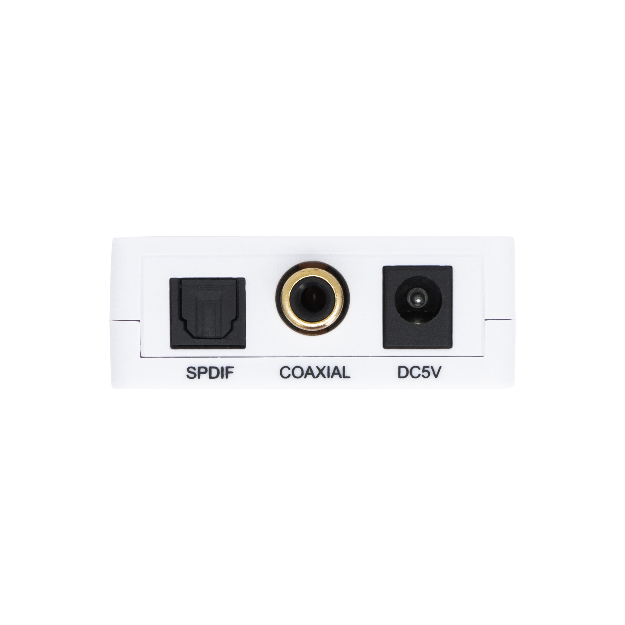 Compact Digital to Analog Audio Converter – Supports Toslink & Coaxial Input, RCA & 3.5mm Stereo Output, Downmixes Dolby Digital 5.1.