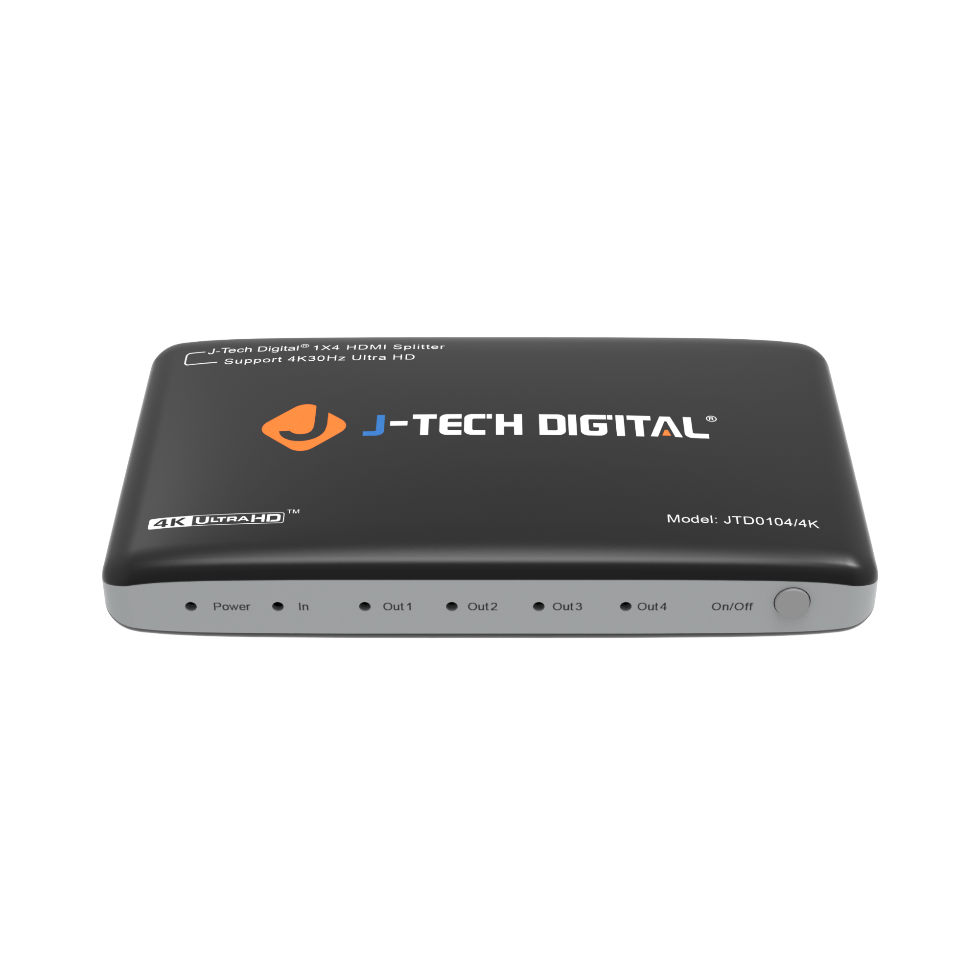 1x4 HDMI Splitter for 4K 30Hz UHD Signal Distribution