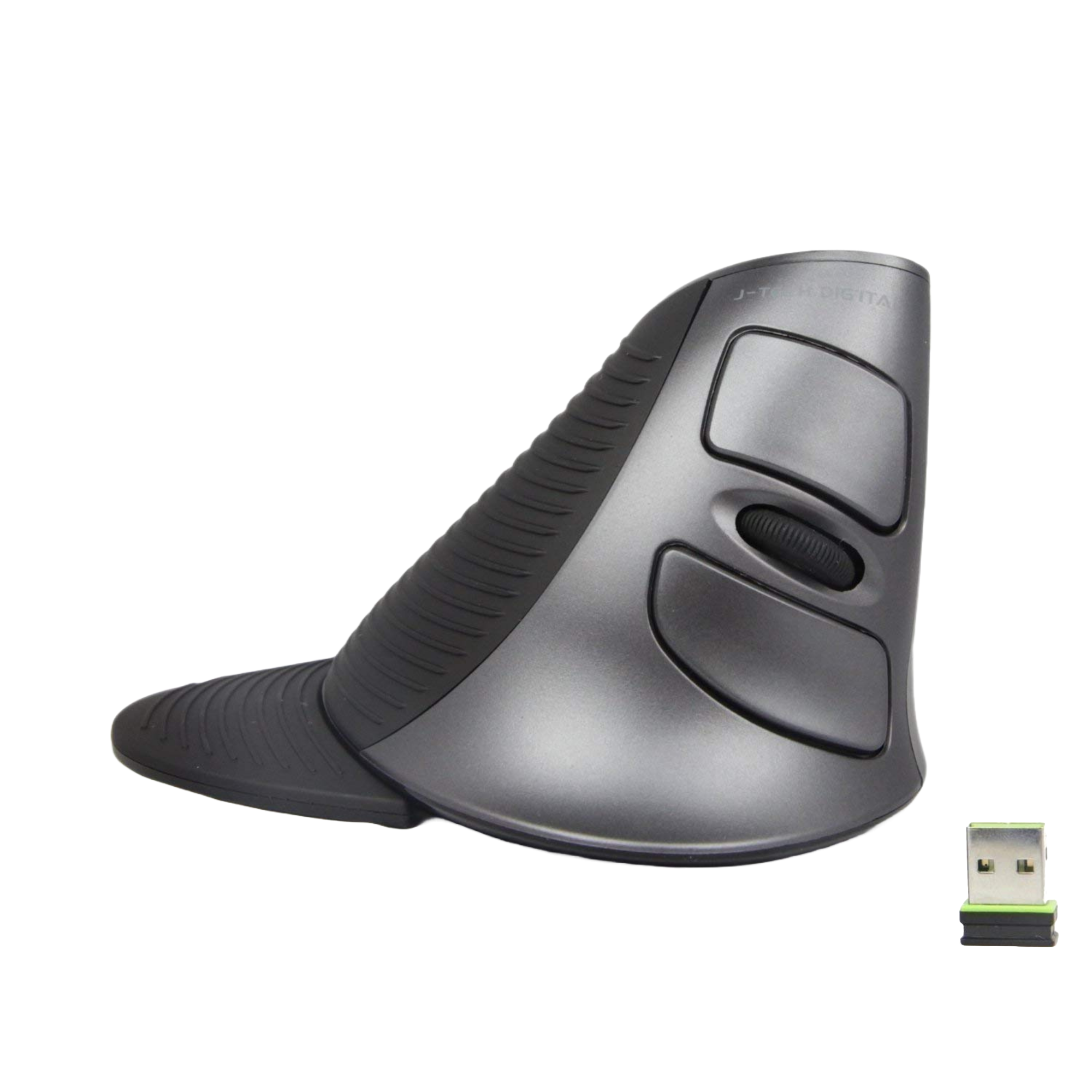 Wireless Vertical Ergonomic Mouse with removable palm rest