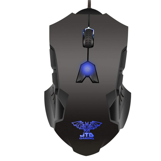 Customizable High-Precision Gaming Mouse with LED Lighting