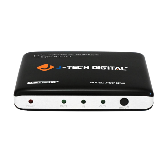 4K 1x2 HDMI splitter for dual displays