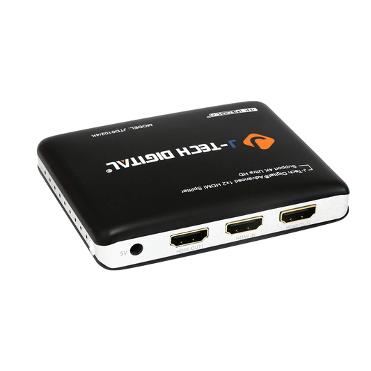 HDMI 1.4 splitter for 4K 30Hz and 1080p