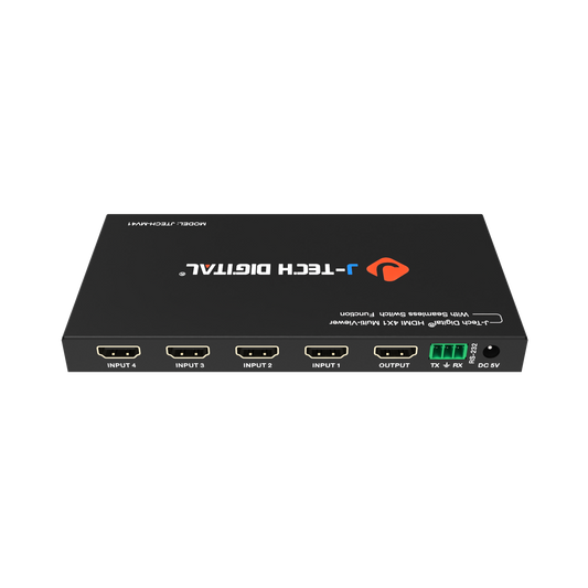 HDMI Multiviewer Switch with 4 inputs and seamless switching
