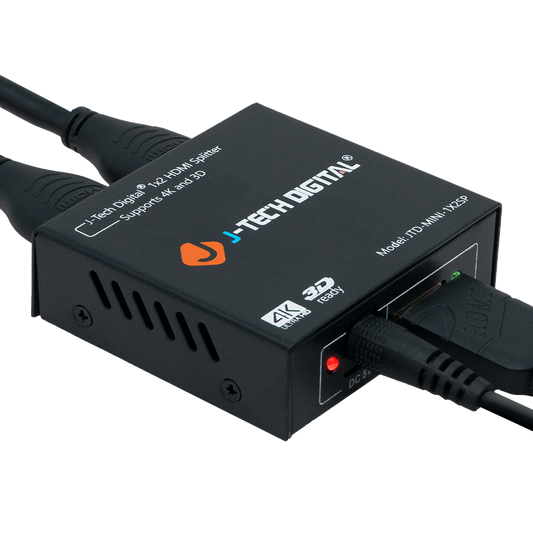 4K 60Hz 1x2 HDMI Splitter with Dolby TrueHD