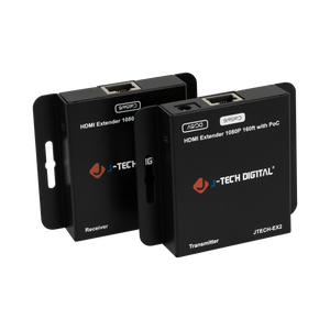 1080P HDMI Extender over Cat6 with PoC | 160ft