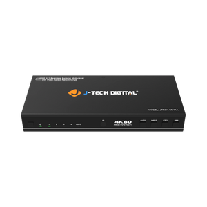 4K 60Hz 4x1 Seamless HDMI Switch & Multiviewer | JTECH-MV41A