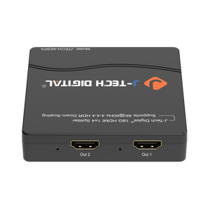4K 60Hz 1x4 HDMI Splitter with Multi-Resolution Output Mode