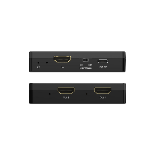 HDMI splitter with multi-resolution output