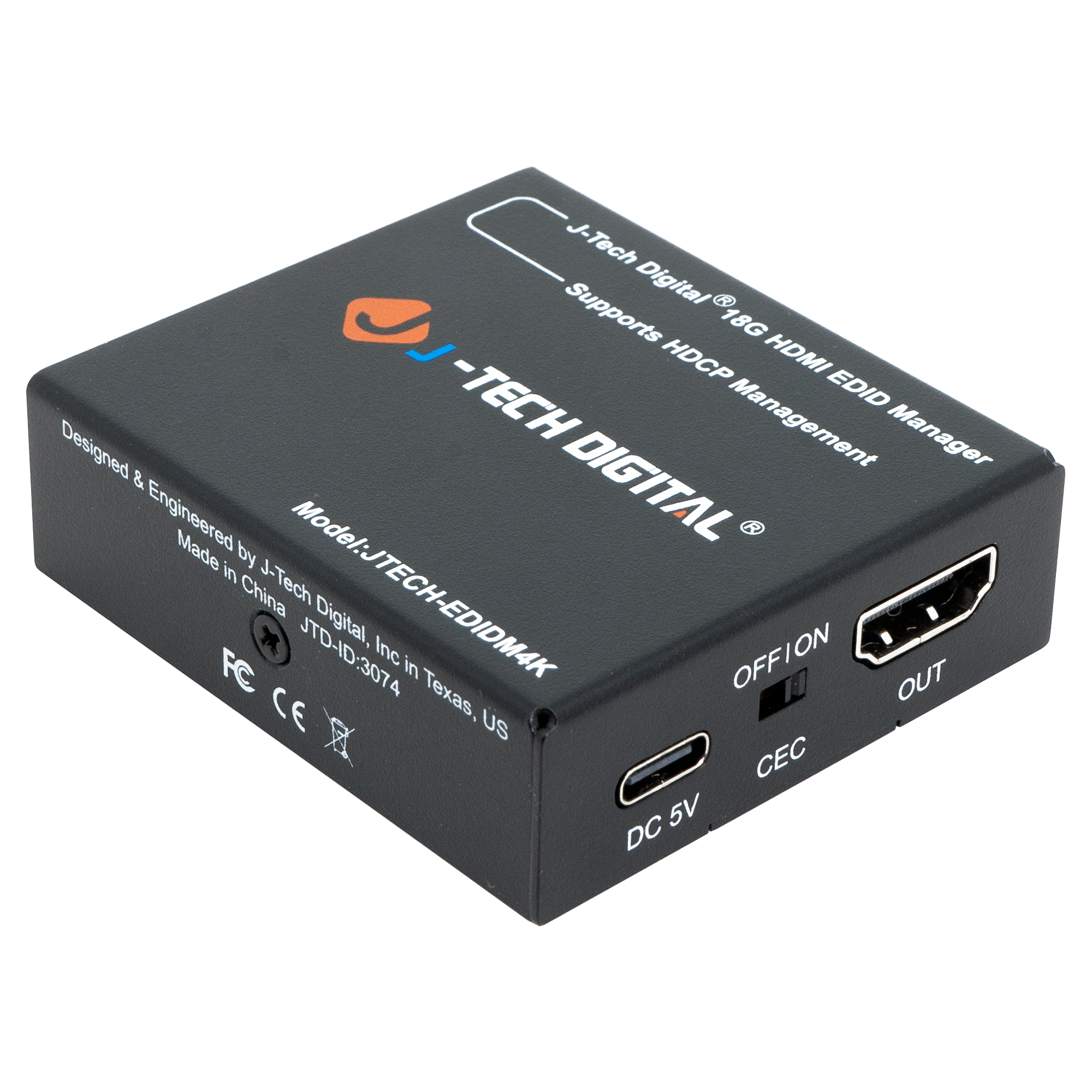 HDMI EDID Emulator with 4K 60Hz resolution support