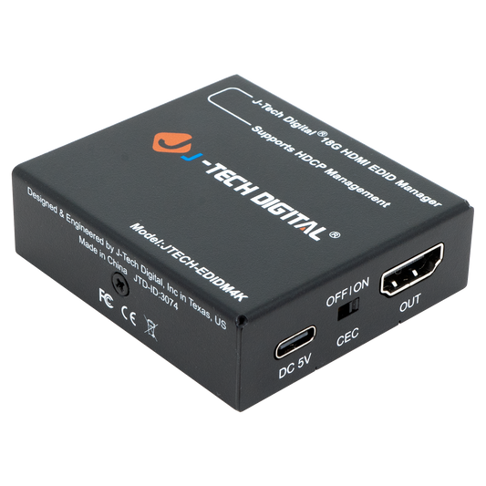 HDMI EDID Emulator with 4K 60Hz resolution support