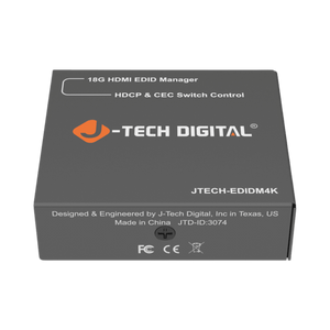 4K 60Hz HDMI EDID Emulator | HDCP, CEC & EDID