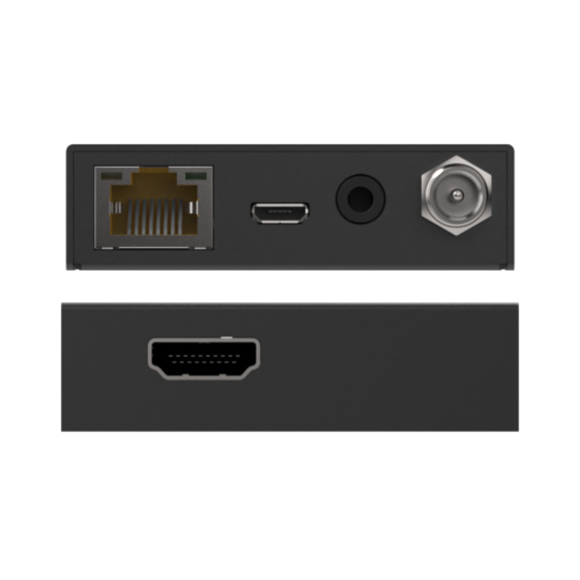 4x4 HDMI matrix extender with advanced EDID management and downscaling.