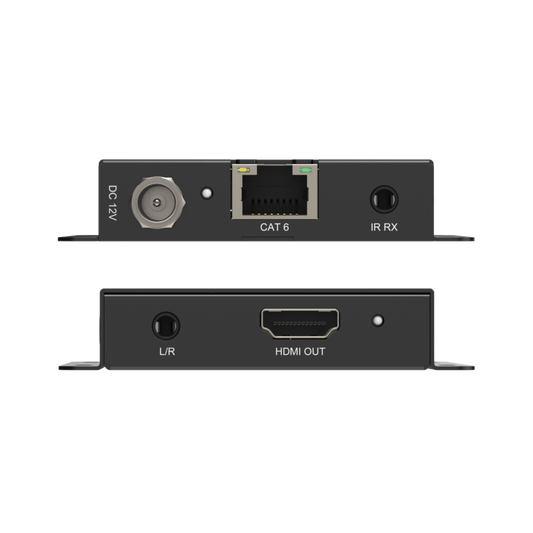 hdmi over ethernet extender receiver balun ports