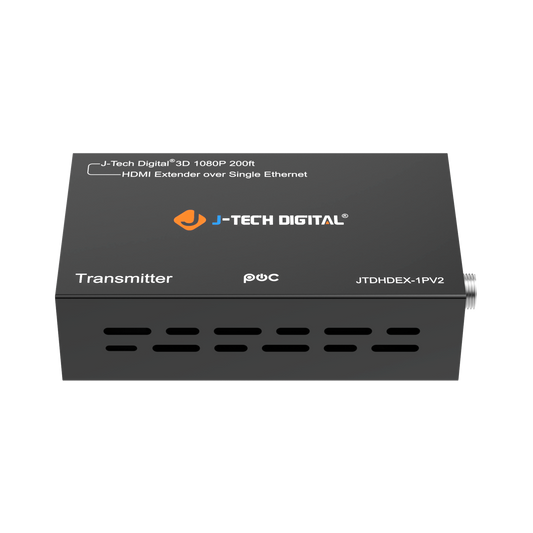 HDMI Extender Balun with PoC support for simplified installation