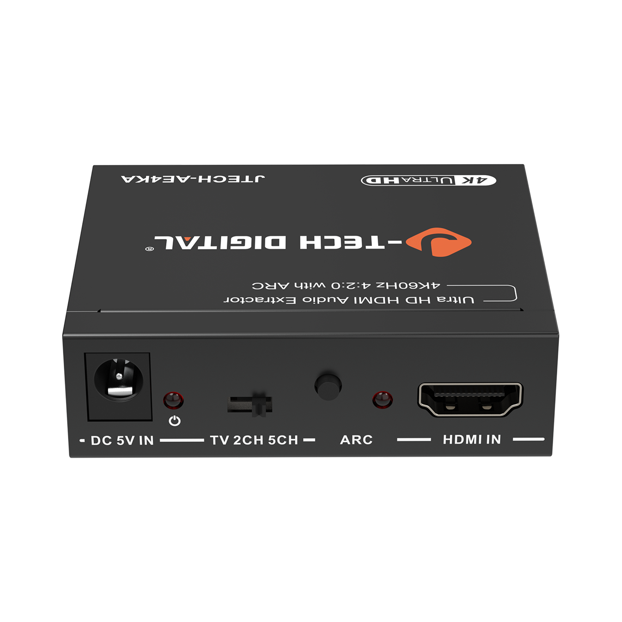 HDMI audio extractor with 4K 60Hz support for clear audio and video