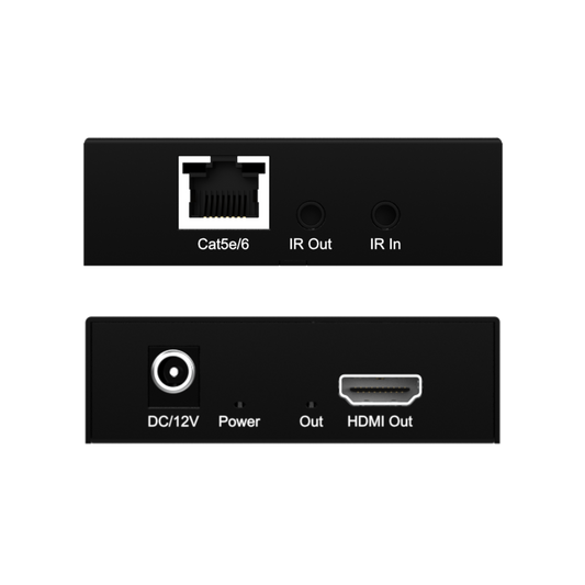 full hd 1080p 1x8 hdmi splitter receiver ports overview