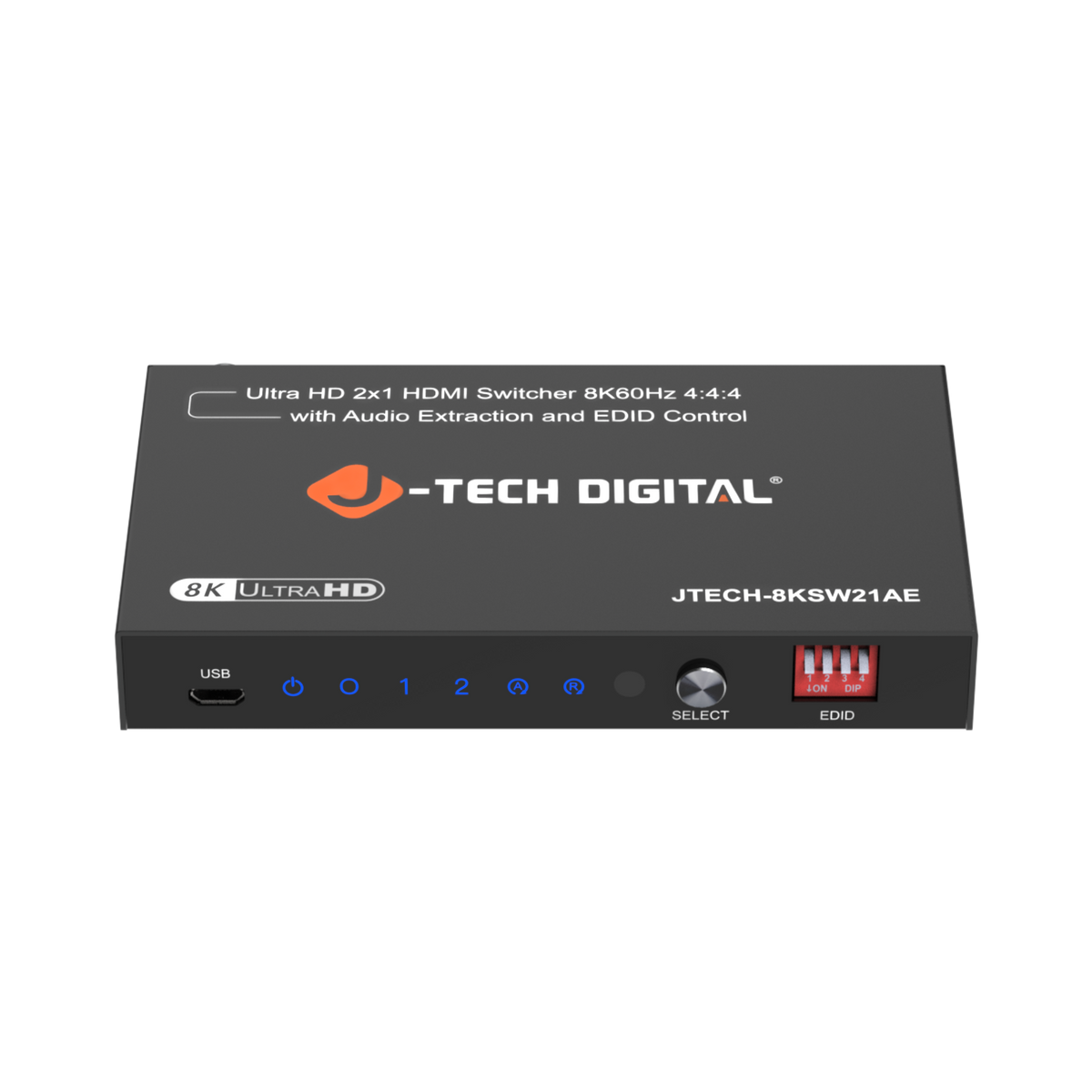 8K HDMI Switch 2 In 1 Out | Audio Extraction