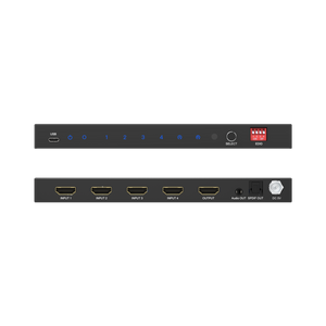 8K 60Hz HDMI Switch 4 In 1 Out with Audio Extraction | JTECH-8KSW41AE