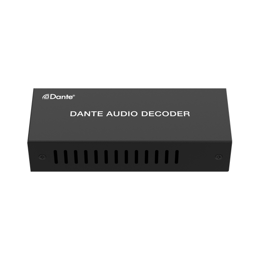 Dante audio decoder on a white background