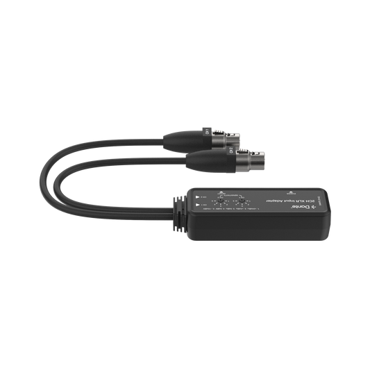 xlr to dante adapter converter side view