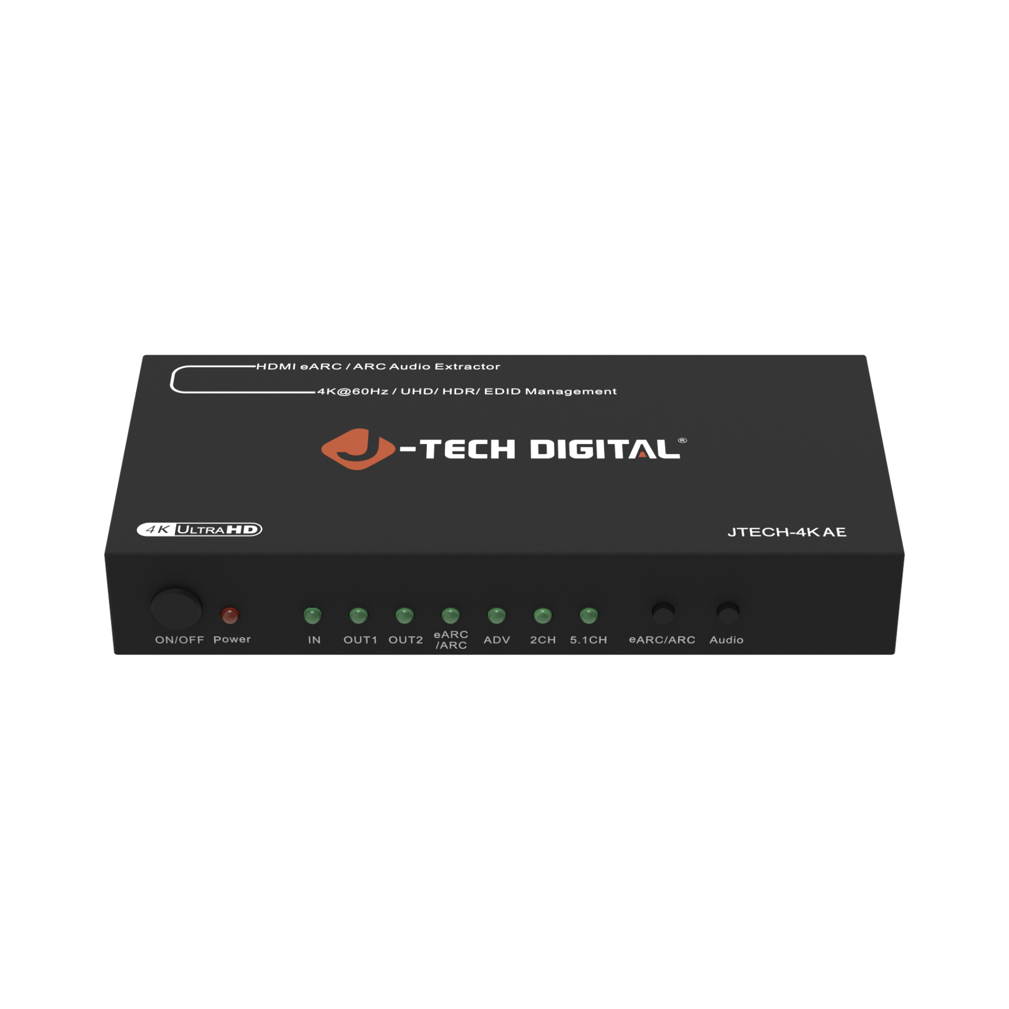 J-Tech Digital HDMI & ARC Audio Extractor on a white background