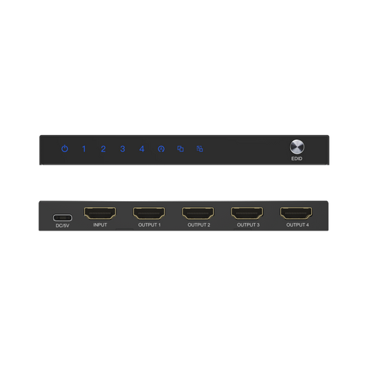 8k 4k 1080p hdmi splitter ports overview