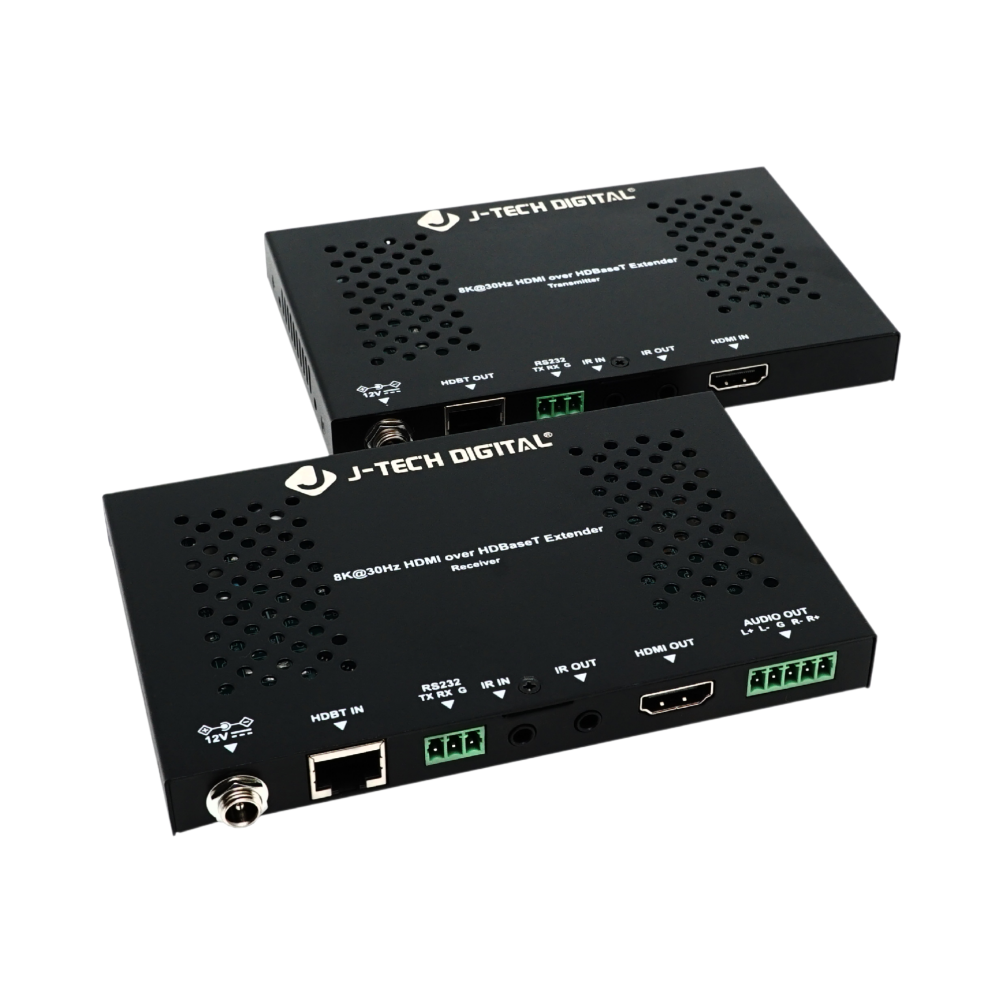 jtd-3280 8k hdmi extender transmitter and receiver kit