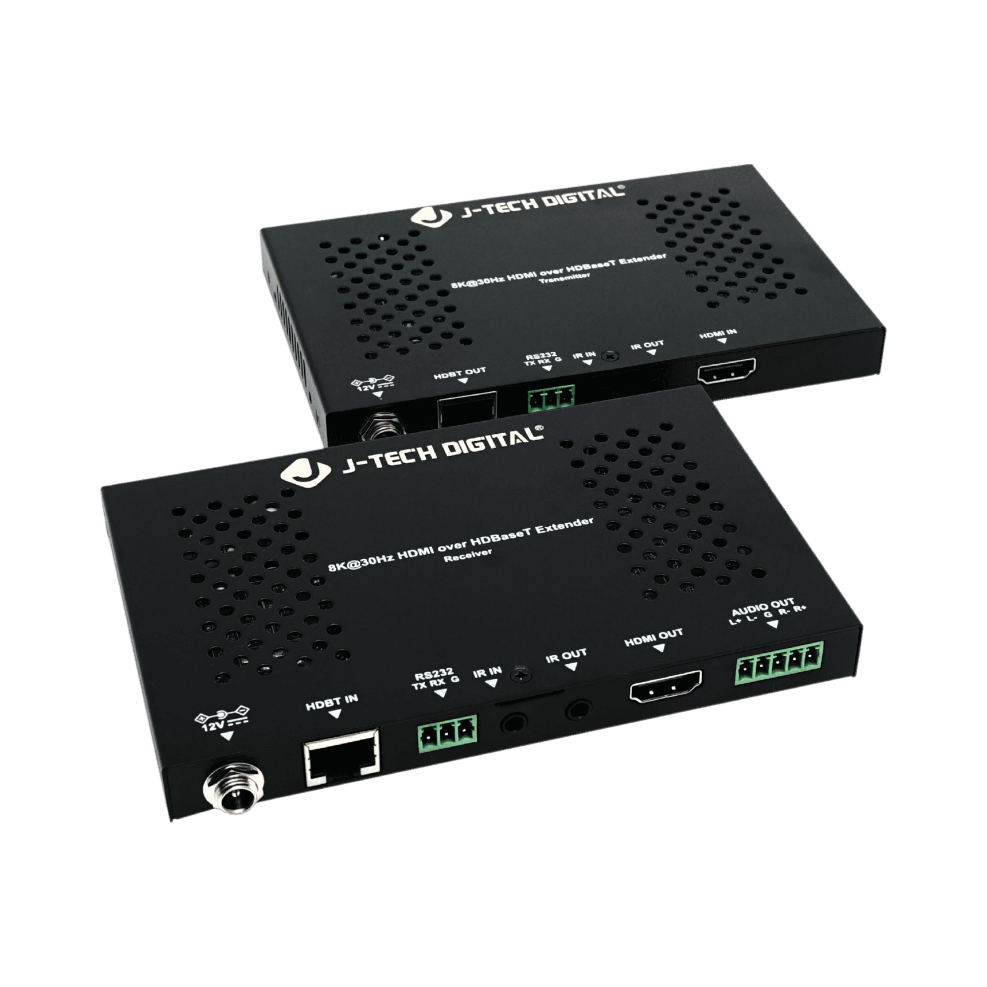 jtd-3280 8k hdmi extender transmitter and receiver kit