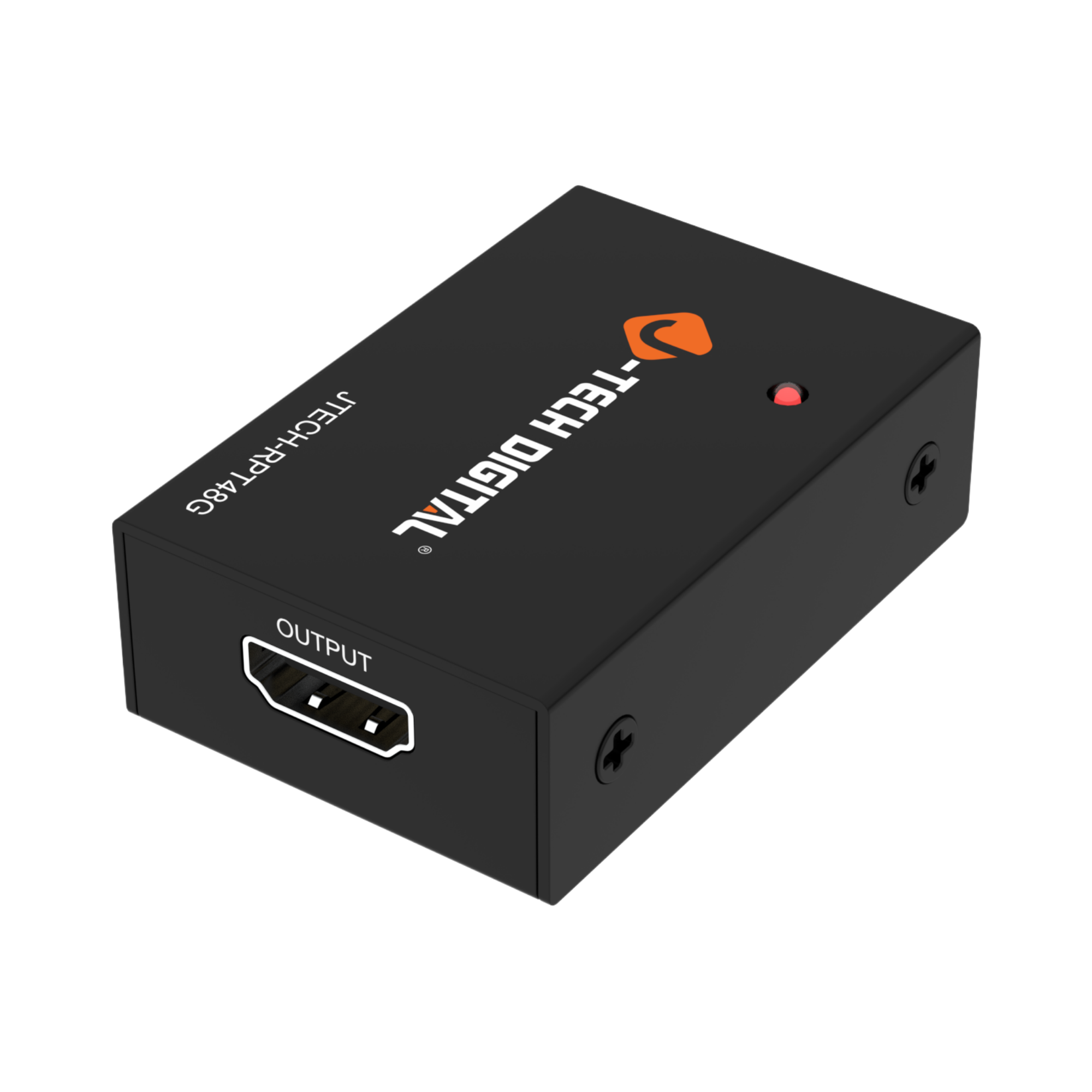 jtd-3285 hdmi 2.1 signal repeater showing hdmi output port