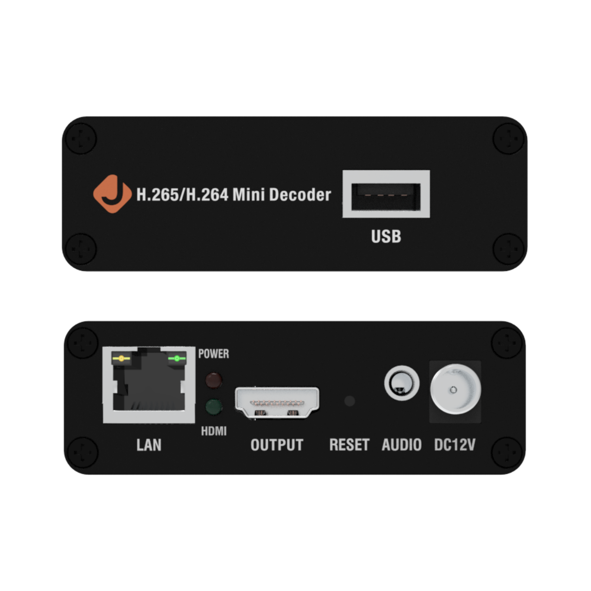 jtech digital ip network decoder ports overview